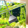 Racleur d'algues pour aquarium à double usage avec long manche