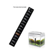 Aquarium Thermometer Stick-On Dual Scale, 5 or 10 Pack