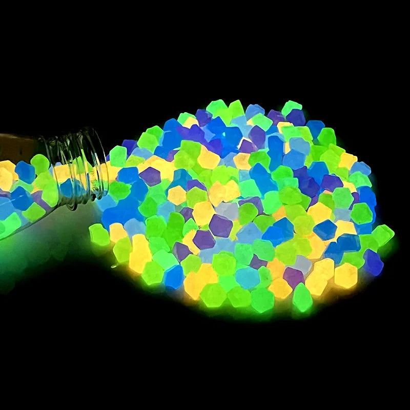 Glow Pebbles for Aquariums and Outdoor Decor