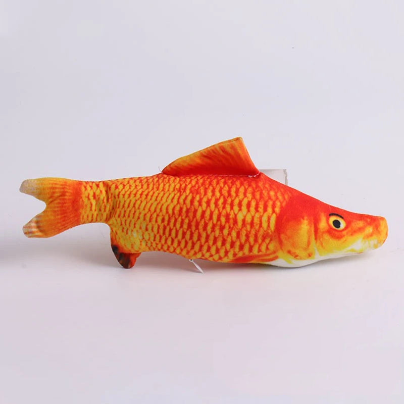 Plüsch-Katzenspielzeug - Fischdesign