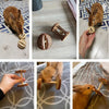 Natural Wooden Chew Toy Set for Small Pets – Guinea Pigs, Rabbits & Hamsters