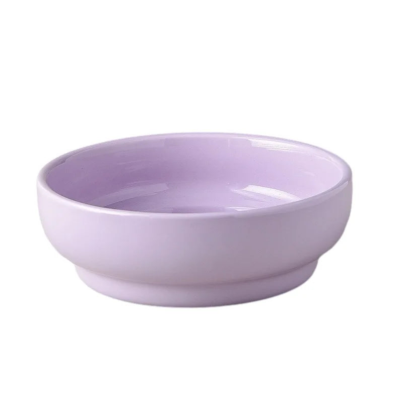 Elevated Ceramic Cat & Dog Bowl with Stand – 2-in-1 Food and Water Feeder