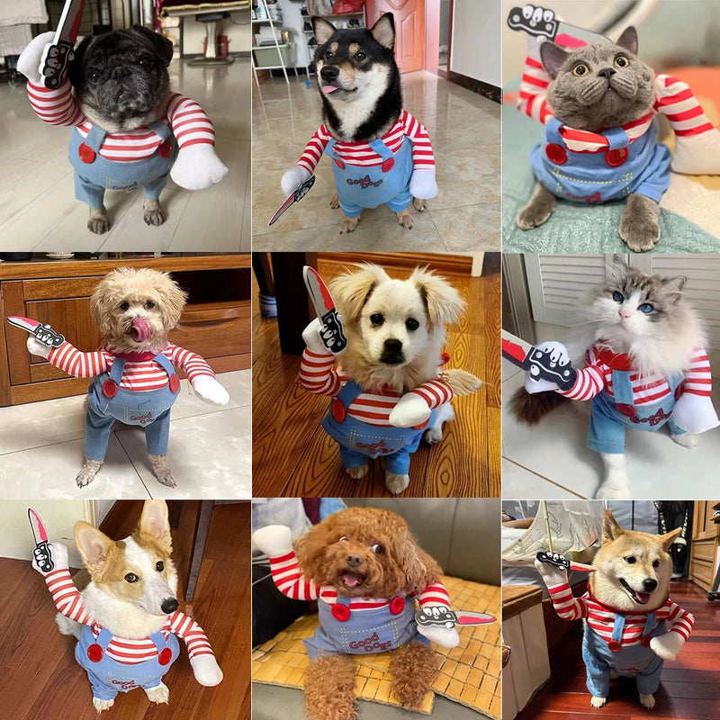 Disfraz de Perro para Halloween con Brazos