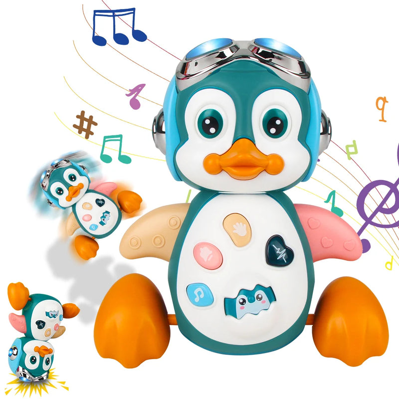 Musikalischer Krabbelpinguin-Spielzeug