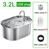Stainless Steel Pet Water Fountain