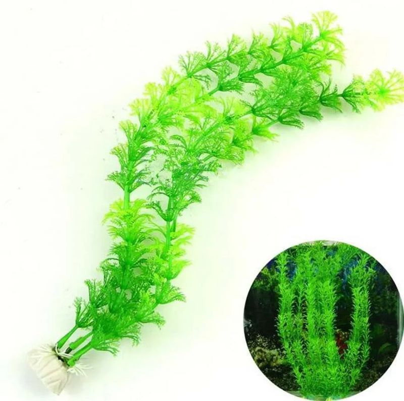Artificial Aquarium Plants Water Weeds Decor Grass
