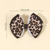 Leopard Bow Hair Clips for Girls - Set of 2