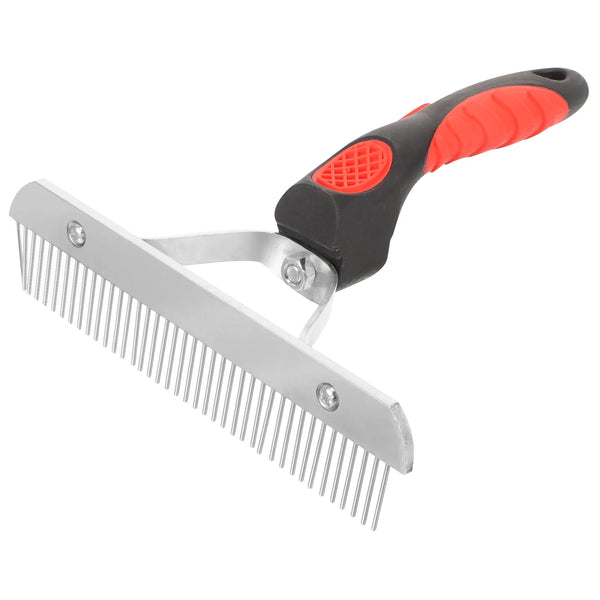 Horse Grooming Rake and Hair Brush