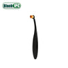 A black pet tear stain remover brush with a yellow tip for cleaning pets.