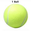 Giant 24cm Inflatable Tennis Ball Dog Toy with Pump