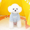 Winter Plush Dog Sweater for Small to Medium Dogs