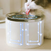 Dispensador de Agua Automático para Mascotas con Bol de Cerámica