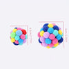 3-teiliges Katzenspielzeug-Ball-Set