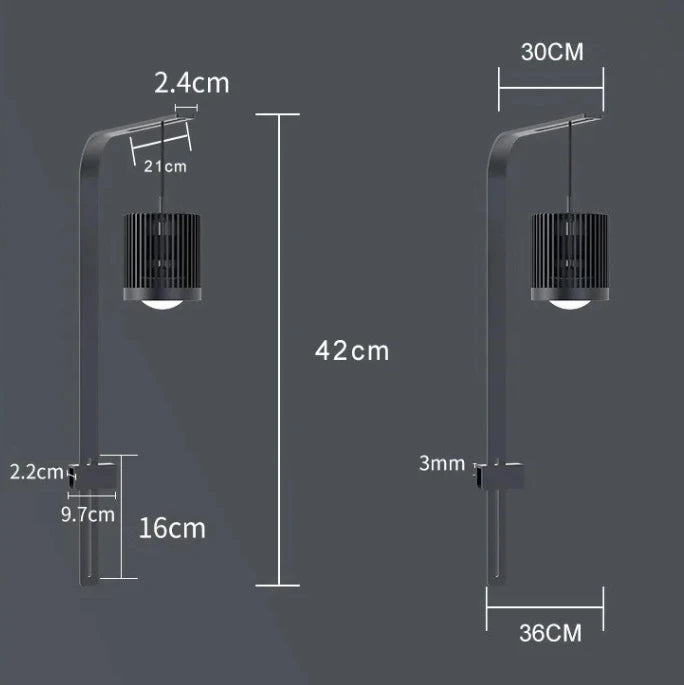 Clip-On LED Aquarium Light for Freshwater Fish Tanks