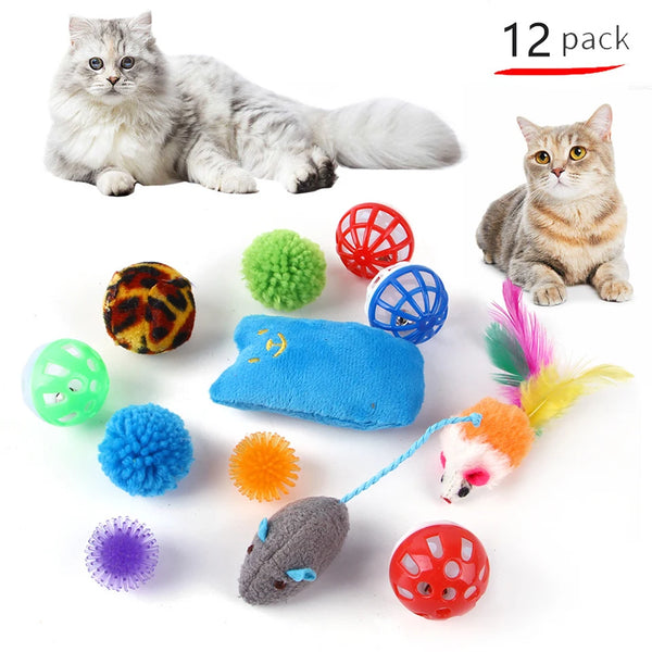DualPet Kitten Toys Variety Cat Toy Set (20 Pieces)