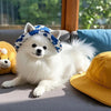 Adjustable Pet Bucket Hat with Ear Openings for Sun Protection