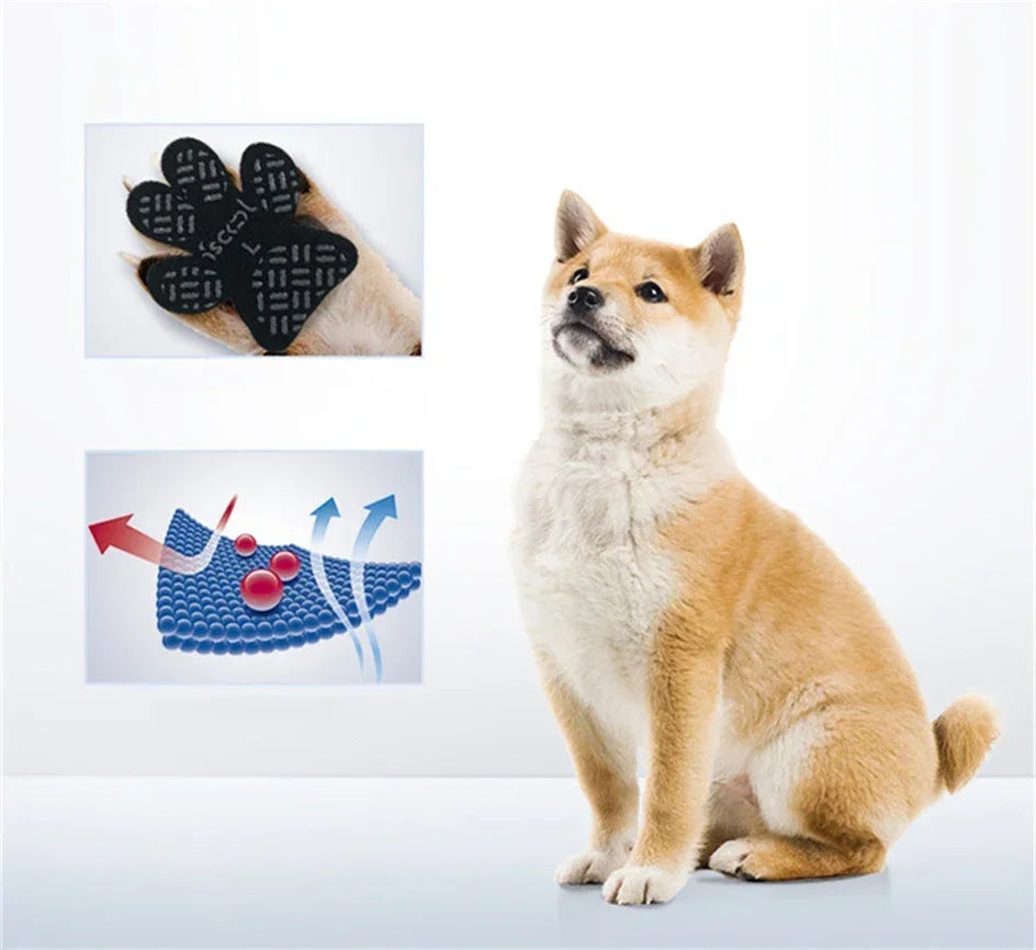 Dog Paw Protection Pads with Anti-Slip Adhesive