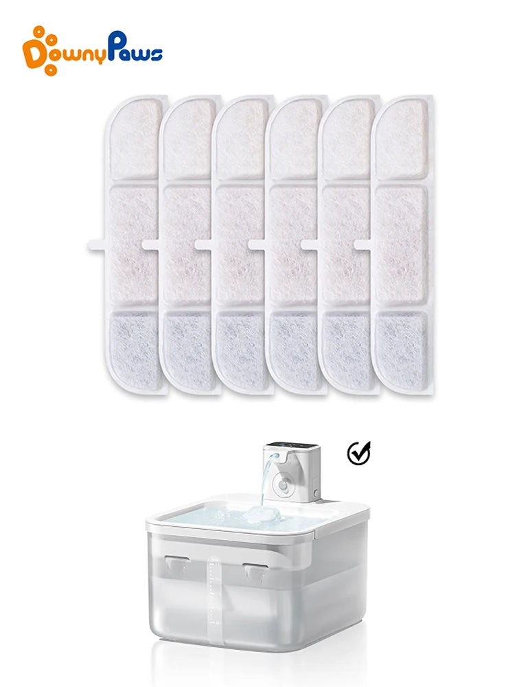 Replacement Activated Carbon Filters for Cat Water Fountain