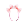 Adjustable Pearl Dog Bows with Elastic Bands for Stylish Pets