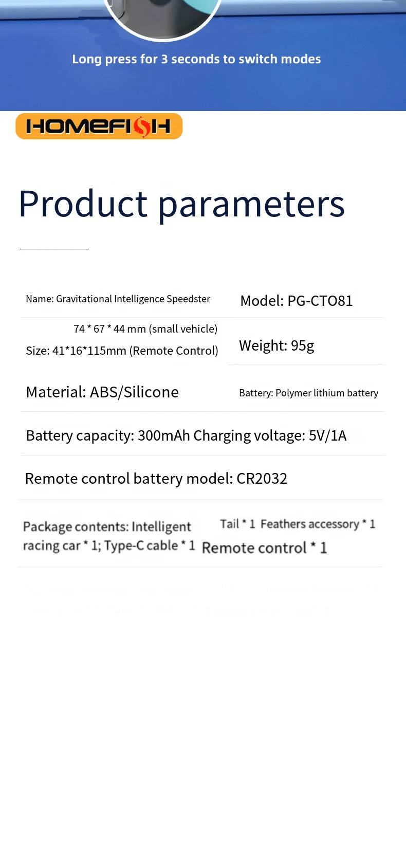 Interactive Remote-Controlled Cat Toy Car