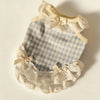 Plaid Lace Pet Dress with Bowknot for Small Dogs and Cats