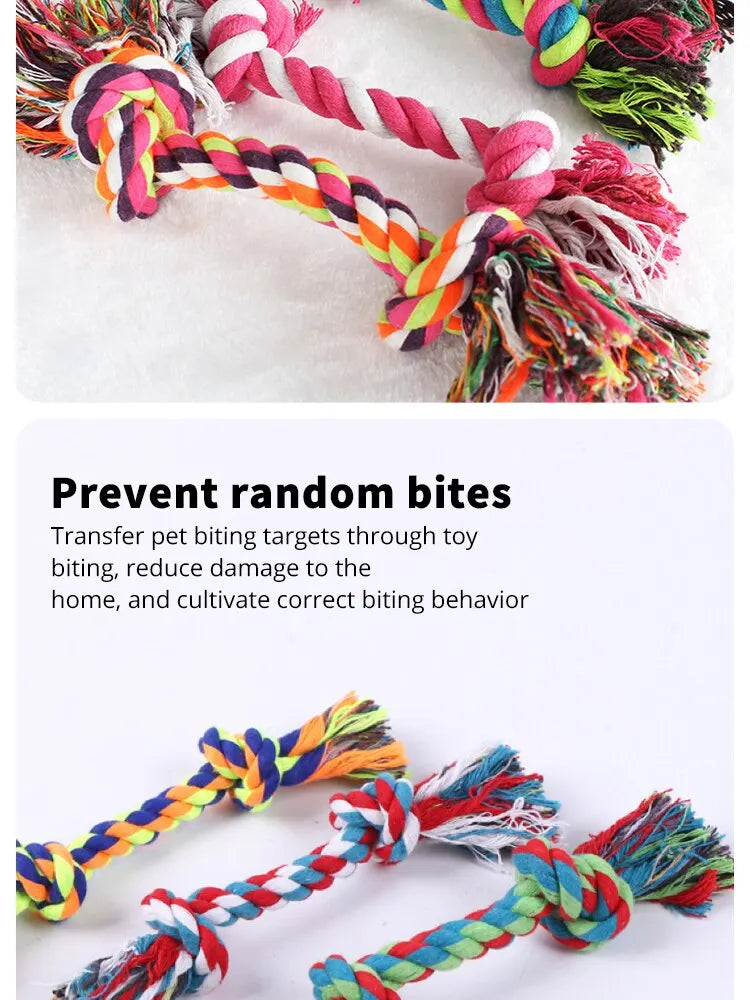 Cotton Rope Dog Toy for Small Dogs