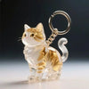 Transparent Pet Hair Keepsake Charm for Keys