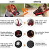 Adjustable Breathable Mesh Dog Muzzle with Reflective Strip