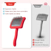 Professional Pet Grooming Slicker Brush with Stainless Steel Pins