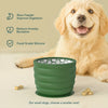 Bol anti-avalage en silicone pour chien