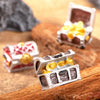 Mini Aquarium Treasure Chest Resin Ornament