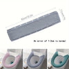 Plush Non-Slip Toilet Seat Cover with Thermal Fleece Lining