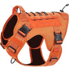 Tactical Dog Harness with Handle and Hook & Loop Panels
