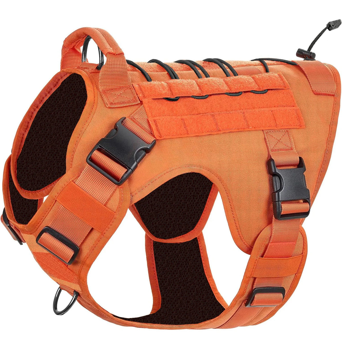 Tactical Dog Harness with Handle and Hook & Loop Panels