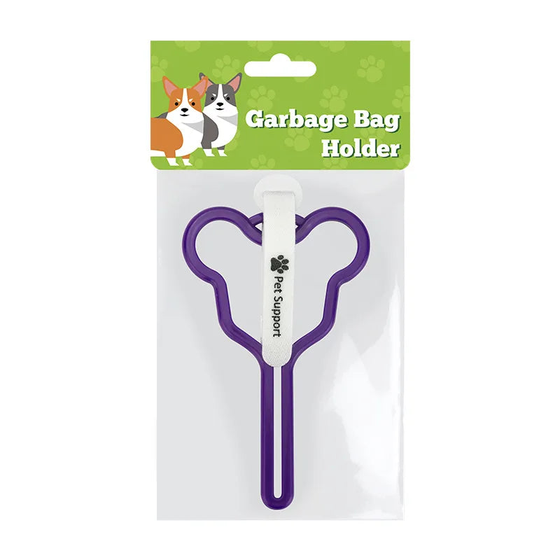 Hands-Free Dog Poop Bag Dispenser with Clip
