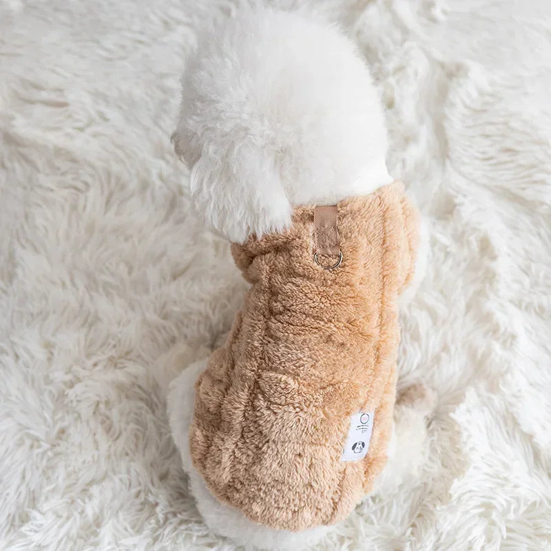 Suéter de Felpa Suave para Perro