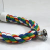 Interactive Parrot Activity Station with Mirror and Rope Perch
