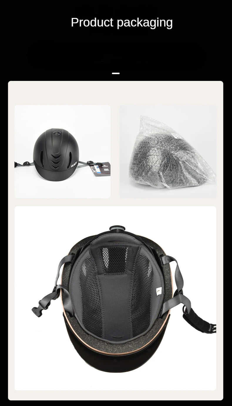 UltraLight Equestrian Helmet 50-61 cm Adjustable