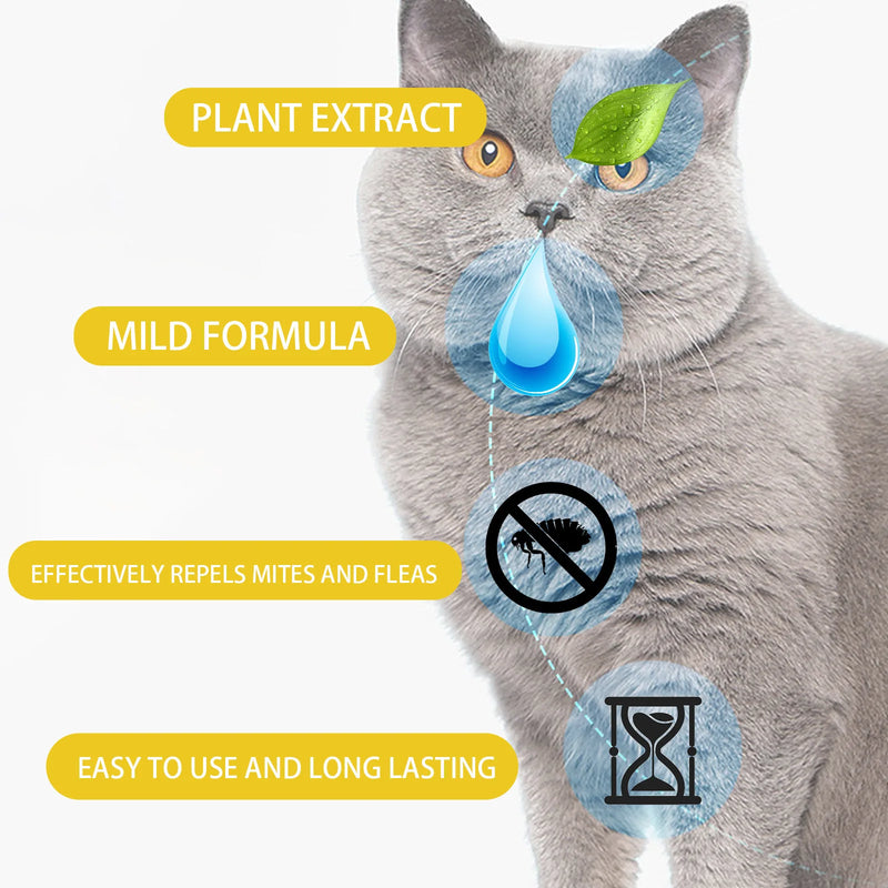 Gotas Preventivas contra Pulgas y Garrapatas para Gatos