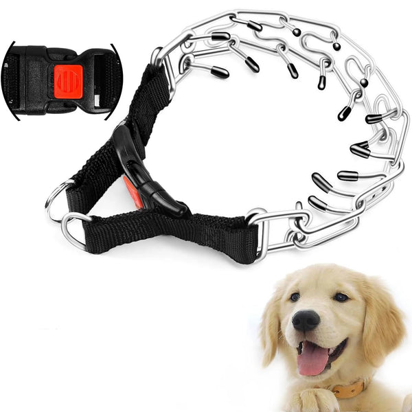 Verstellbare Hundetrainingshalsband aus Edelstahl