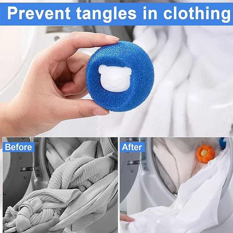 Reusable Pet Hair Remover Laundry Balls for Washing Machines