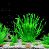 Artificial Aquarium Plants with Ceramic Base – Realistic Green Decor for Fish Tanks