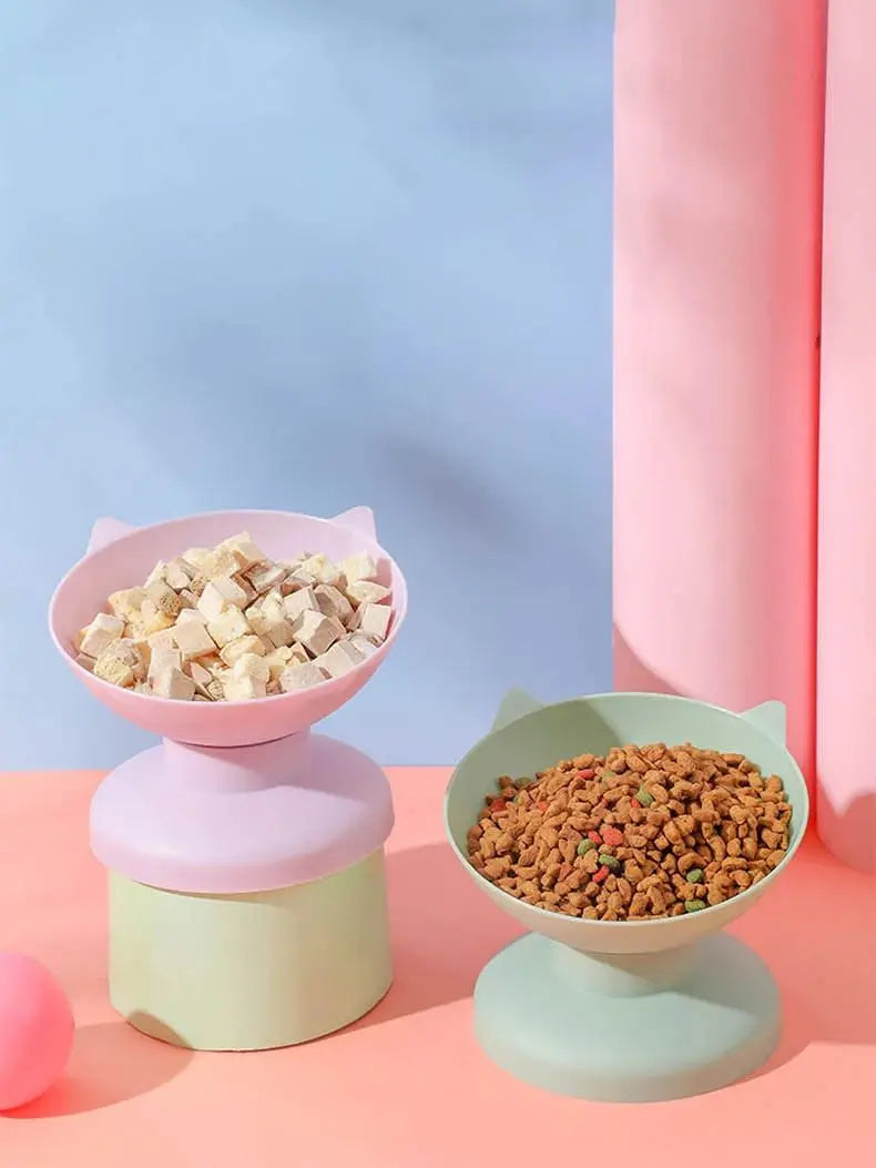 Cuenco Ergonómico Inclinado para Comida de Mascotas