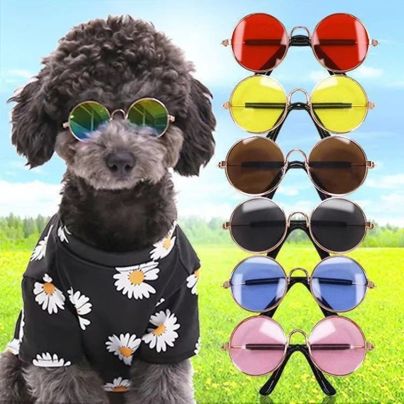 Non-Slip Pet Sunglasses for Cats & Small Dogs