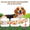 Halloween Pumpkin Print Dog Collar – Breathable & Safe Buckle