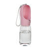 Portable Leakproof Dog Water Bottle with Built-In Drinking Bowl