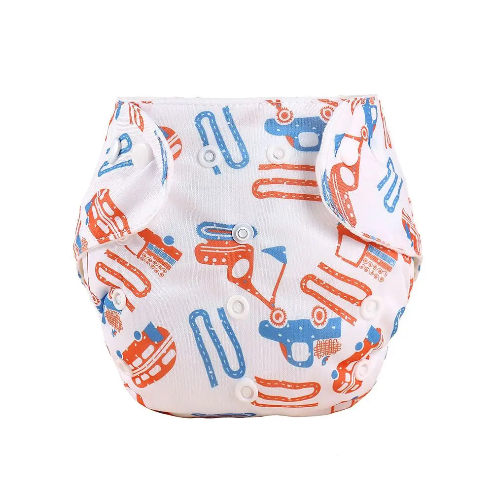 Eco-Friendly Reusable Cotton Cloth Diapers with Adjustable Fit