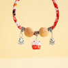Collar Antipulgas y Garrapatas de Madera de alcanfor natural para mascotas