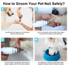 Rechargeable Electric Pet Nail Grinder for Dogs and Cats
