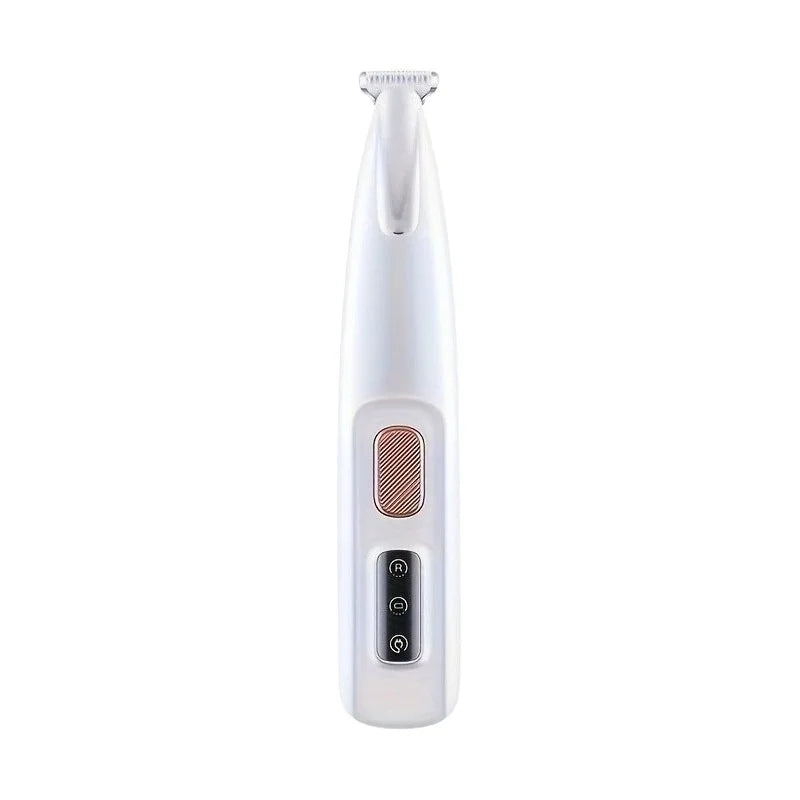 Quiet Pet Grooming Trimmer with LED Light – Cordless & USB Rechargeable